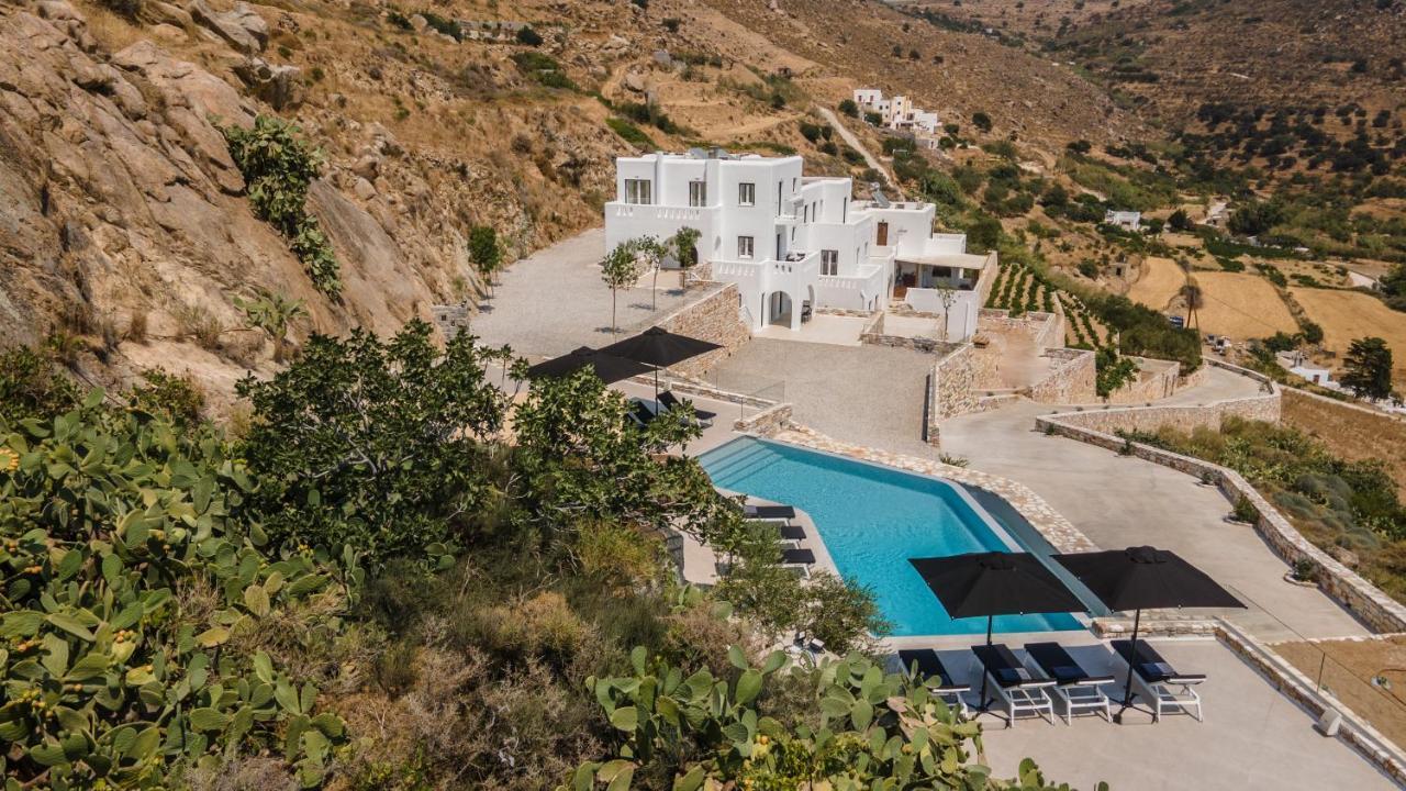 Wow Panoramic View Deluxe Villas Agkidia Exterior photo